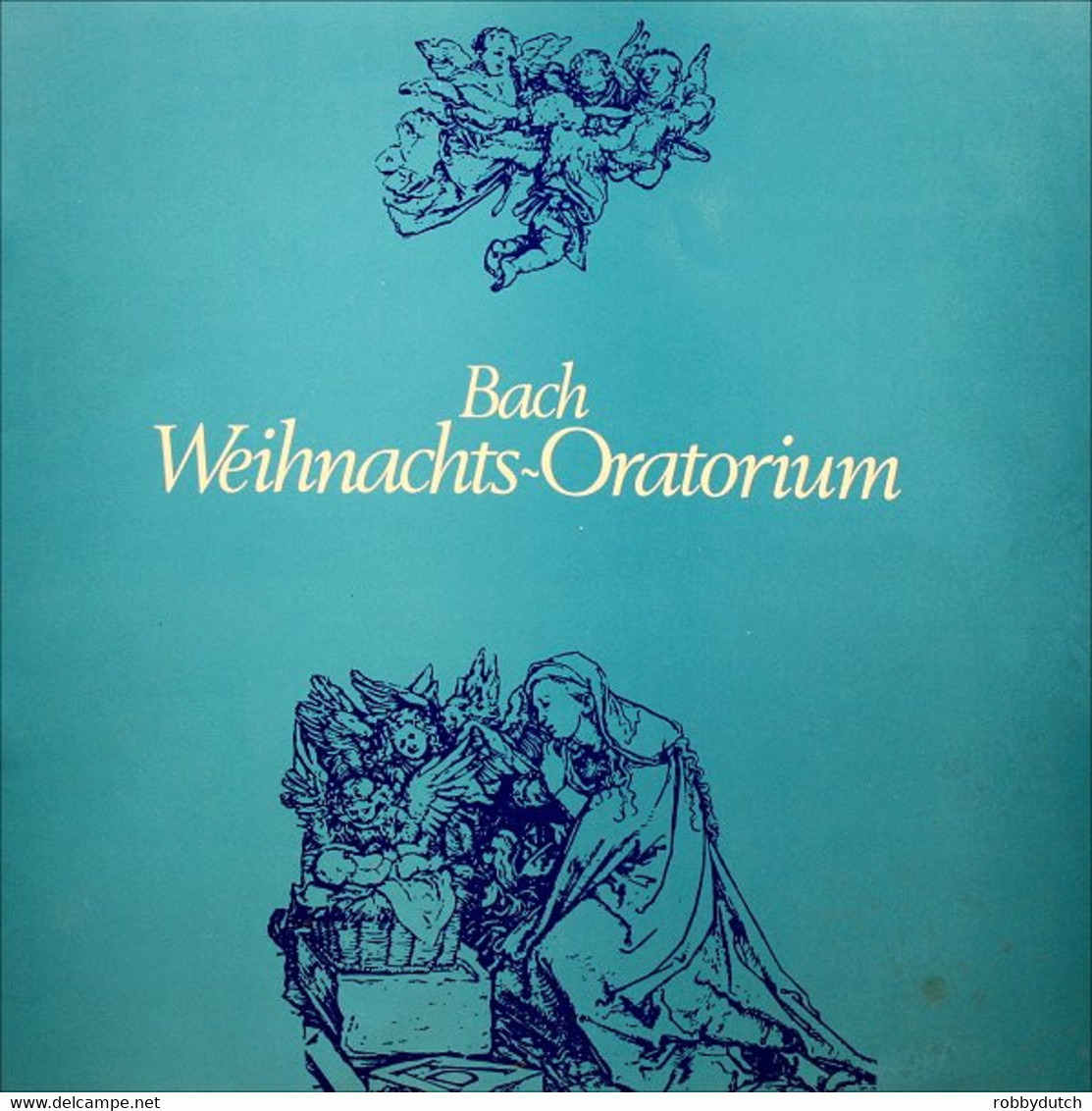 * 3LP Box *  Bach: WEIHNACHTS-ORATORIUM - KING'S COLLEGE CHOIR / ACADEMY OF ST.MARTIN-IN-THE-FIELD - Chants De Noel