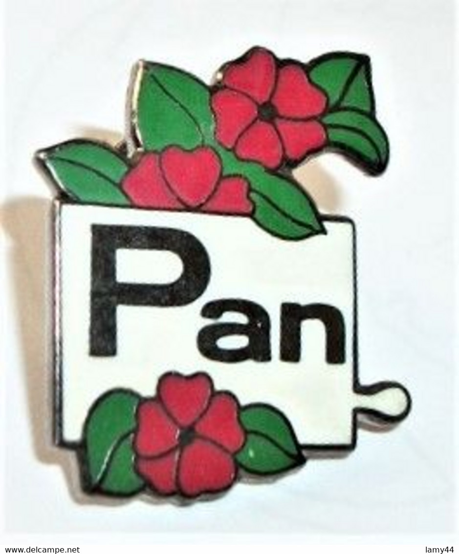 Pin's Puzzle Fleurs Pan - Animaux