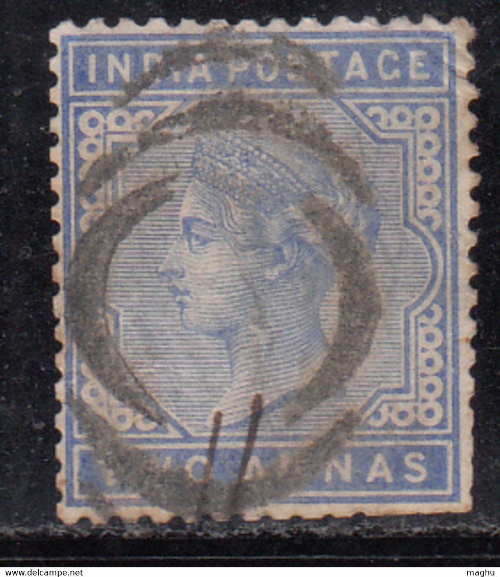 Type 27, Crescent Experimental Cancel / Cooper 27 / Renouf Type , British East India Used, Early Indian Cancellations - 1854 Britse Indische Compagnie