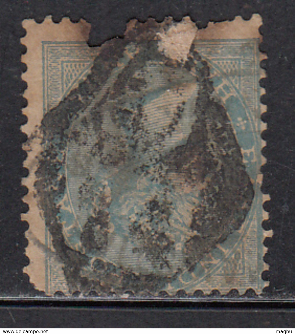 C 74 Coconada/ Madras / Cooper 6b / Renouf Type , British East India Used, Early Indian Cancellations - 1854 East India Company Administration