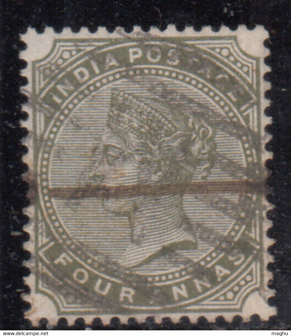 Type 33, Thick Bars - Rhombus Experiment / Cooper 33 / Renouf Type , British East India Used, Early Indian Cancellations - 1854 Britische Indien-Kompanie