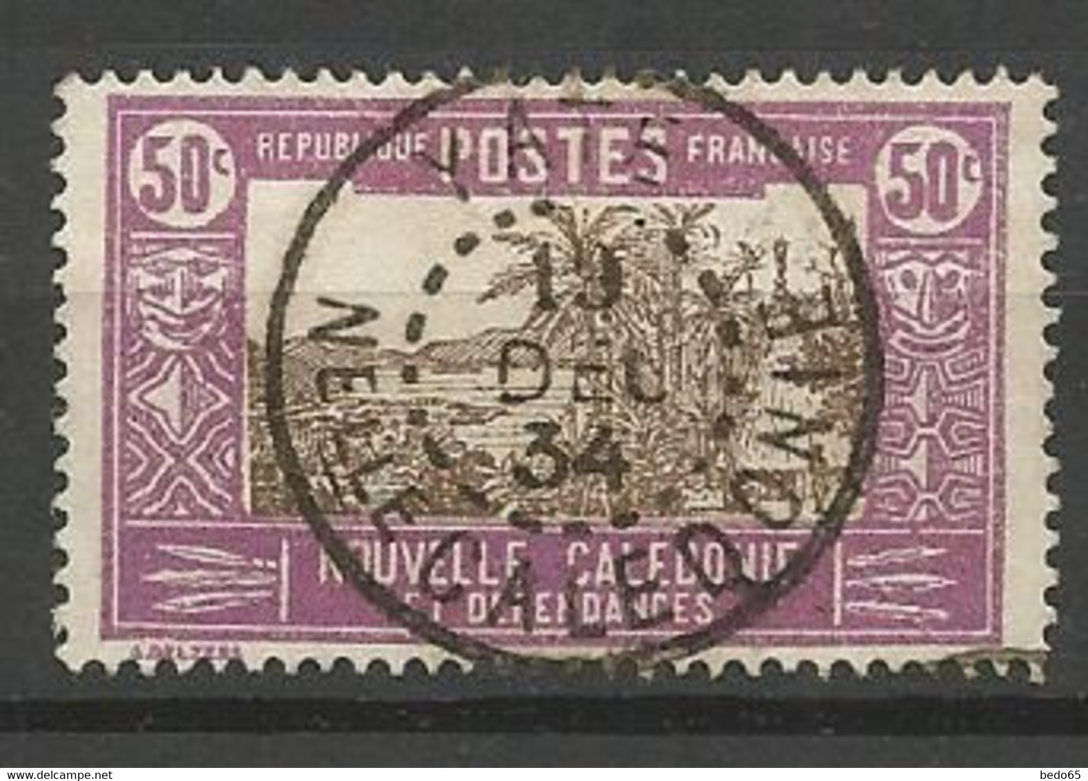 NOUVELLE CALEDONIE N° 150 CACHET YATE - Gebruikt