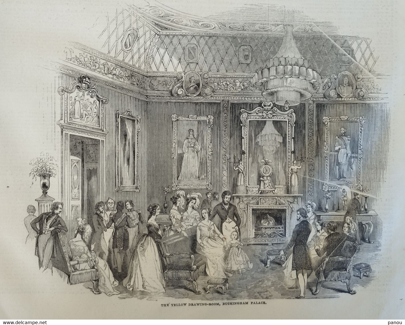 THE ILLUSTRATED LONDON NEWS 114, JULY 6, 1844. CAMPBEL. MOROCCO MAROC. BUCKINGHAM PALACE. OVERLAND INDIAN MAIL - Andere & Zonder Classificatie