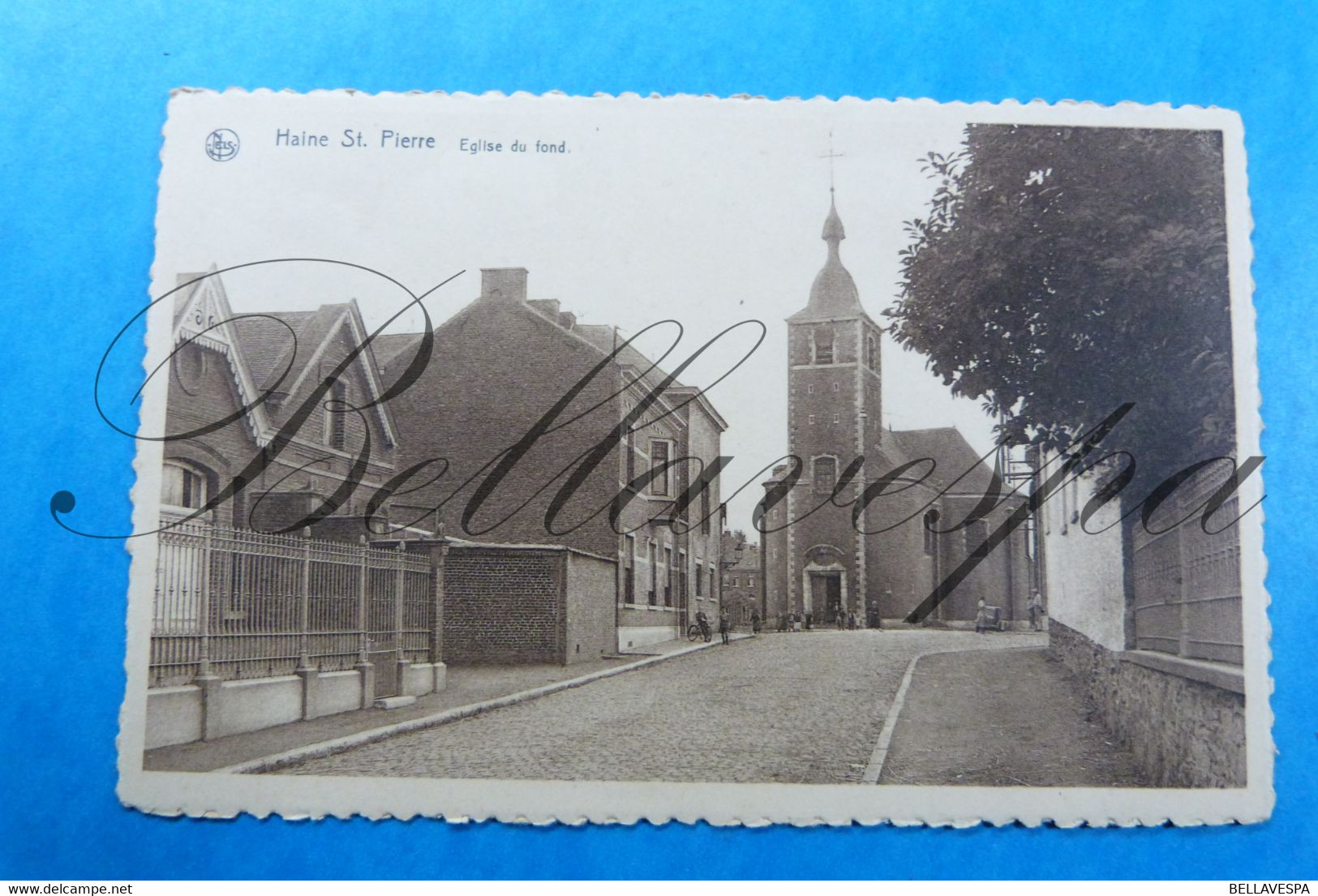 Haine St Pierre  Eglise Du Fond & La Passerelle. - La Louviere