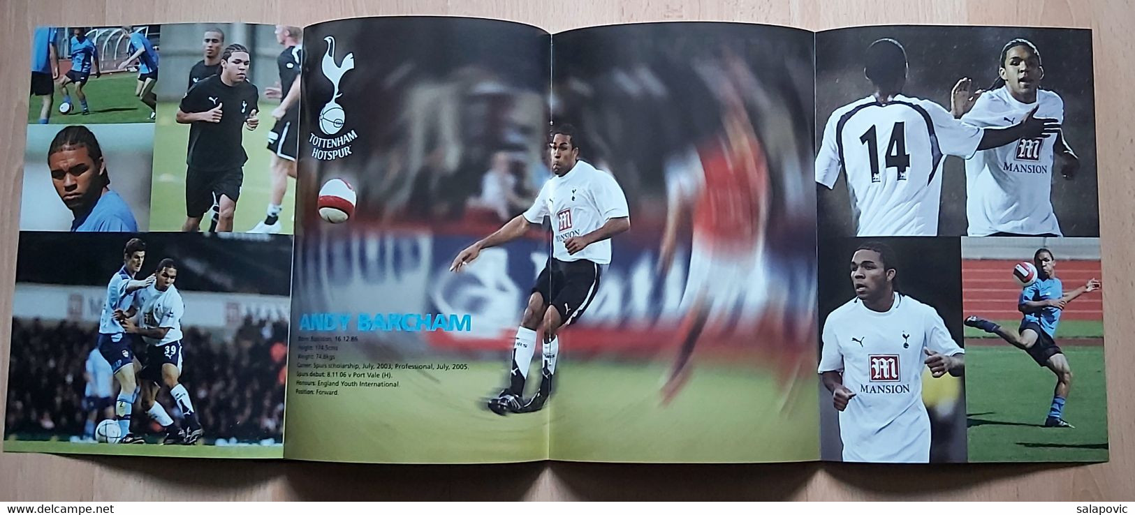 Tottenham Hotspur vs Cardiff City 17. 1. 2007  football match program