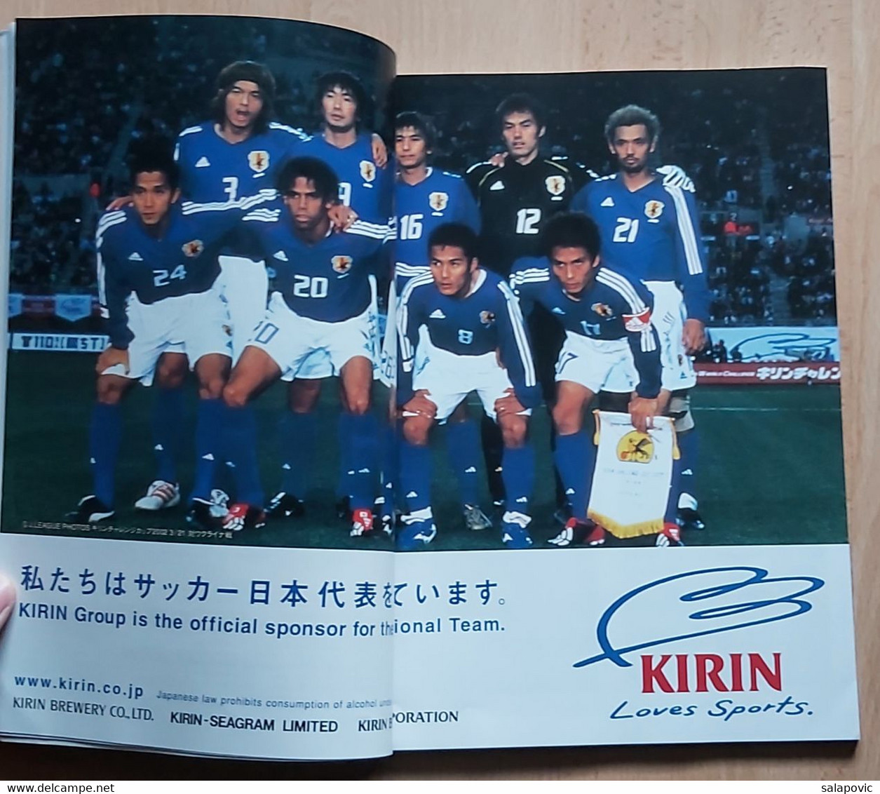 Japan National Team Media Guide 2002 FIFA World Cup Korea/ Japan, Japan Football Association - Boeken