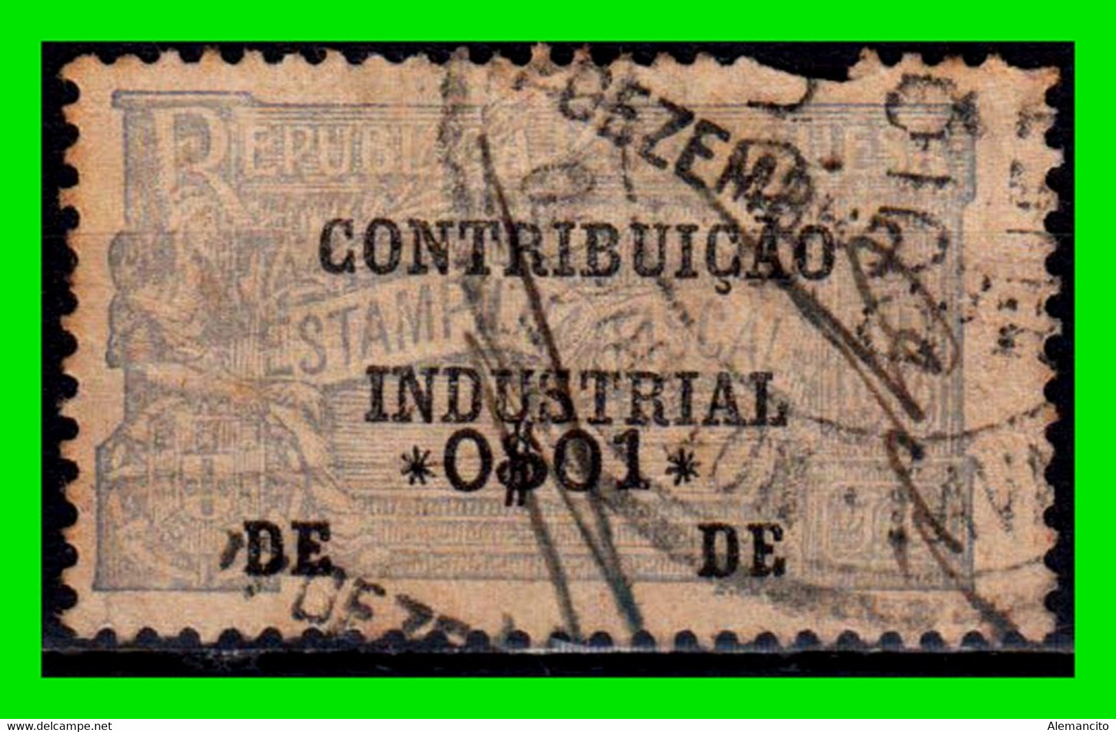 PORTUGAL… ( EUROPA ) SELLOS AÑO 1924 - IMPOSTO DO SELO INGRESO FISCALES UTILIZADO - Usati