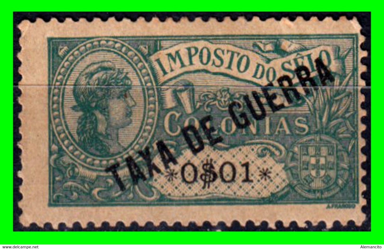 PORTUGAL… ( EUROPA ) SELLOS AÑO 1916 - IMPOSTO DO SELO INGRESO FISCALES DE LA GUERRA - Used Stamps