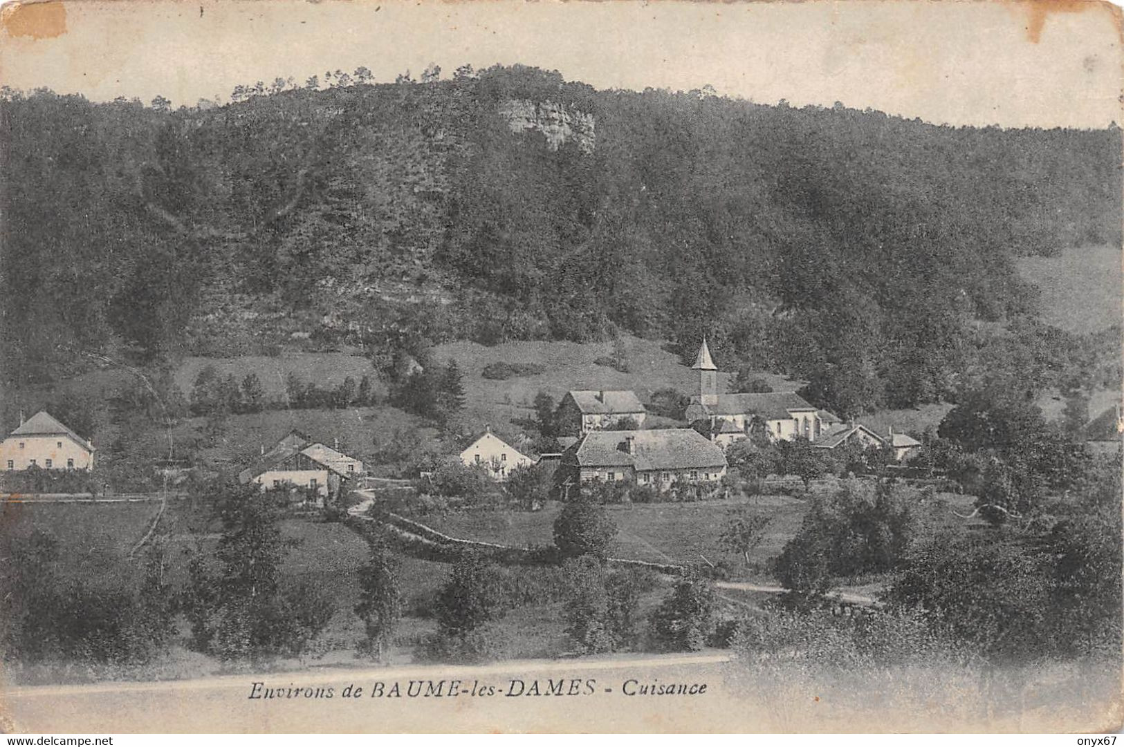 Environs De BAUME-LES-DAMES-25-Doubs- Village De Cuisance - Baume Les Dames