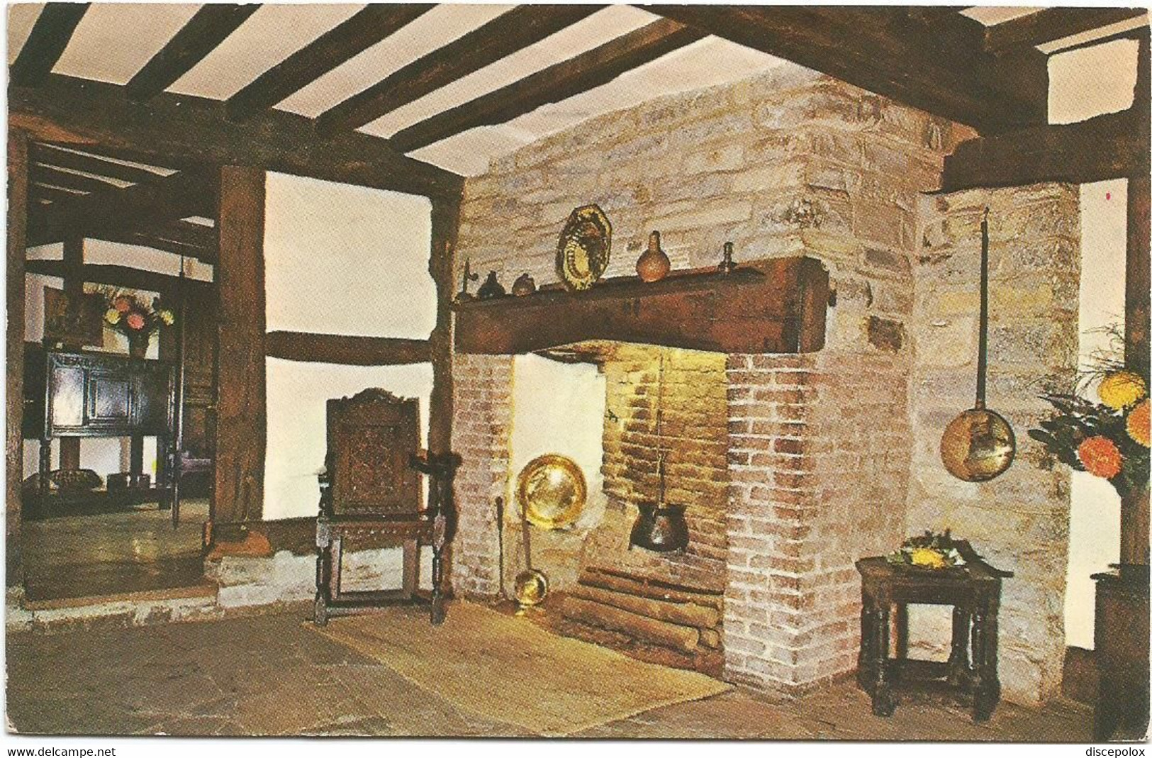 AC3806 Stratford Upon Avon - Shakespeare's Birthplace - The Living Room / Viaggiata 1964 - Stratford Upon Avon