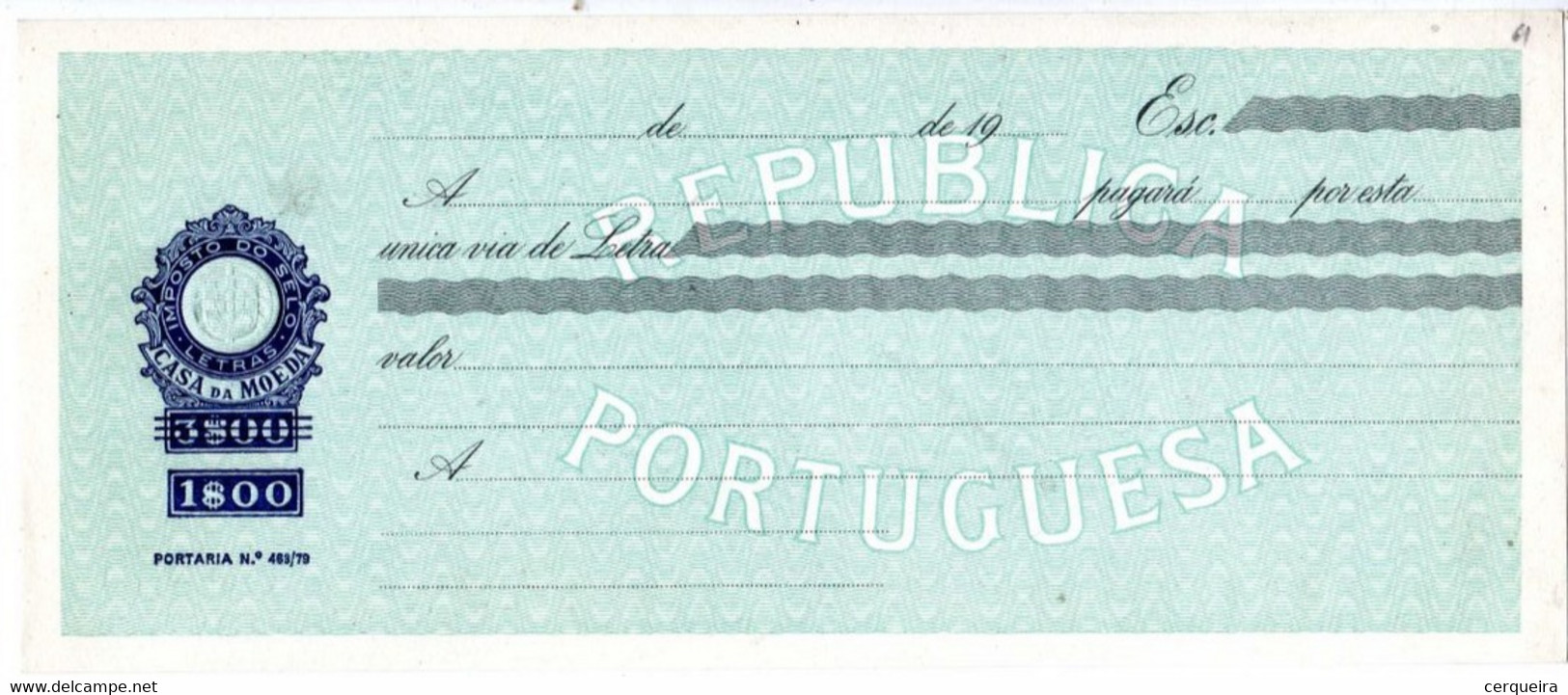 PORTUGAL - Letra Nova-com Sub Carga-3$00-1$00 - Nuevos