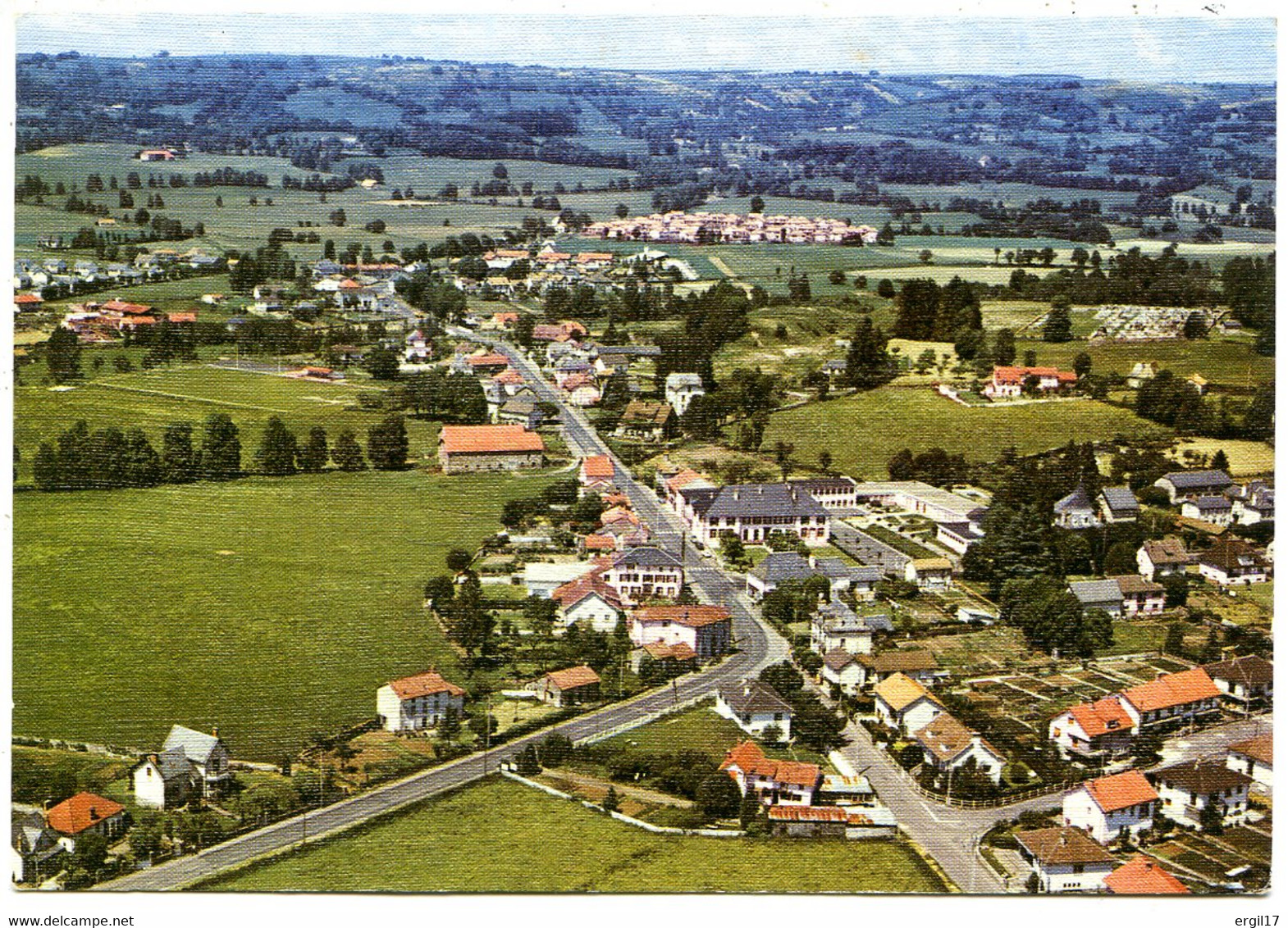 15250 JUSSAC - Vue Générale Aérienne - Carte Tramée - Jussac