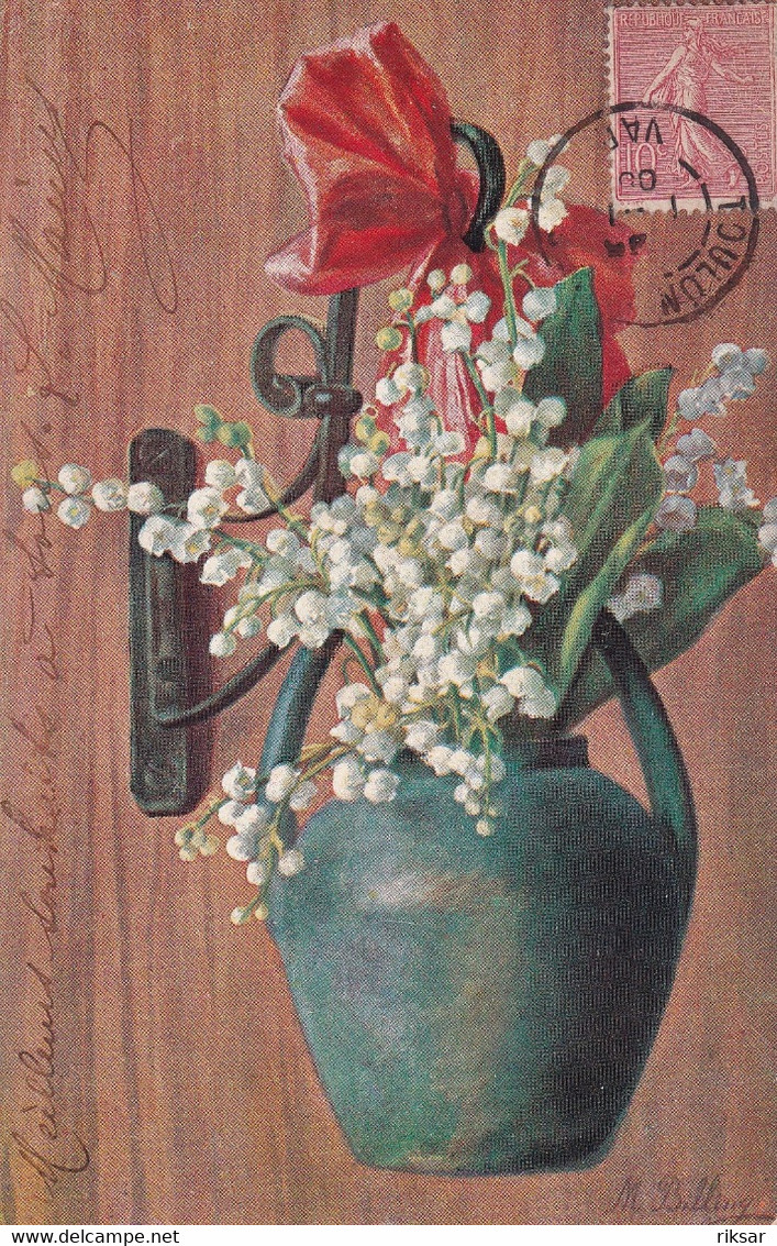 ILLUSTRATEUR(BILLING) FLEUR(MUGUET) - Billing, M.