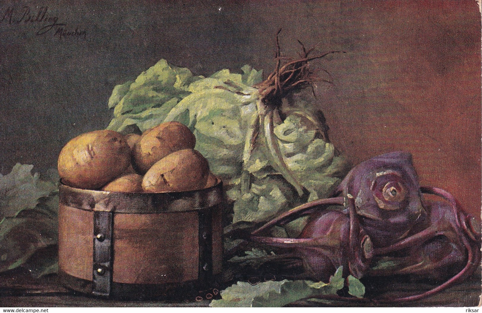 ILLUSTRATEUR(BILLING) POMME DE TERRE_SALADE - Billing, M.