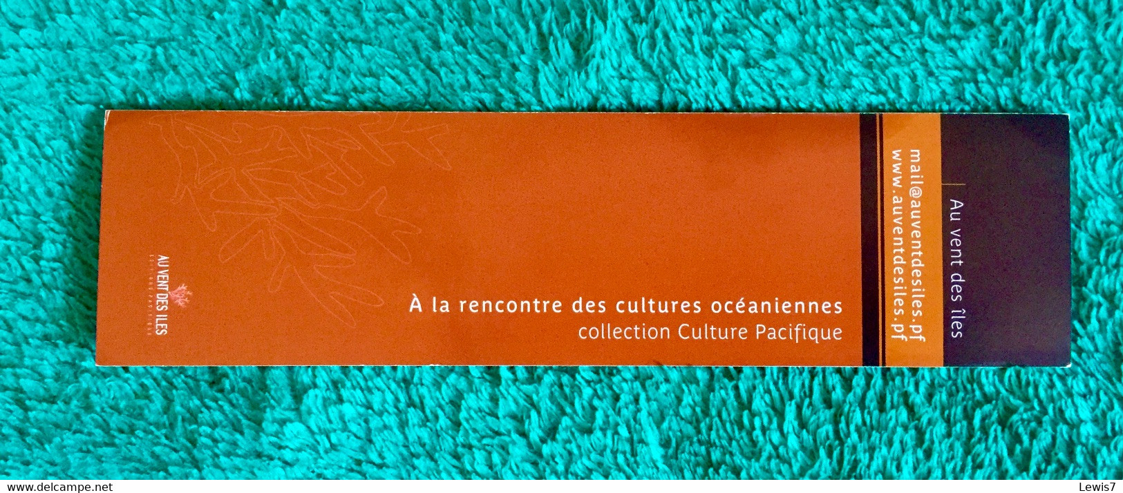 Marque-page / Bookmark - Culture Pacifique. N-C. - Bookmarks