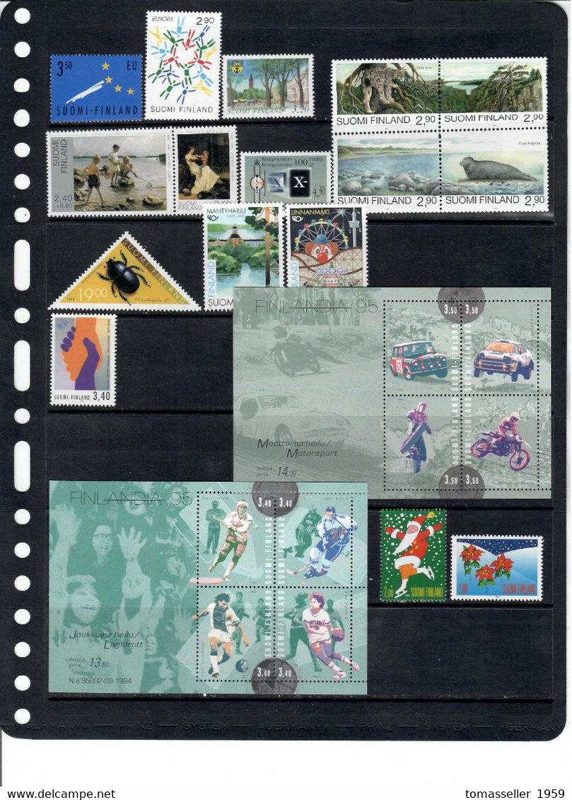 Finland-14!!! -(1994-2007) Years Sets.Almost 230 Issues ( St.+ S/s+ Bookl.)-MNH - Années Complètes