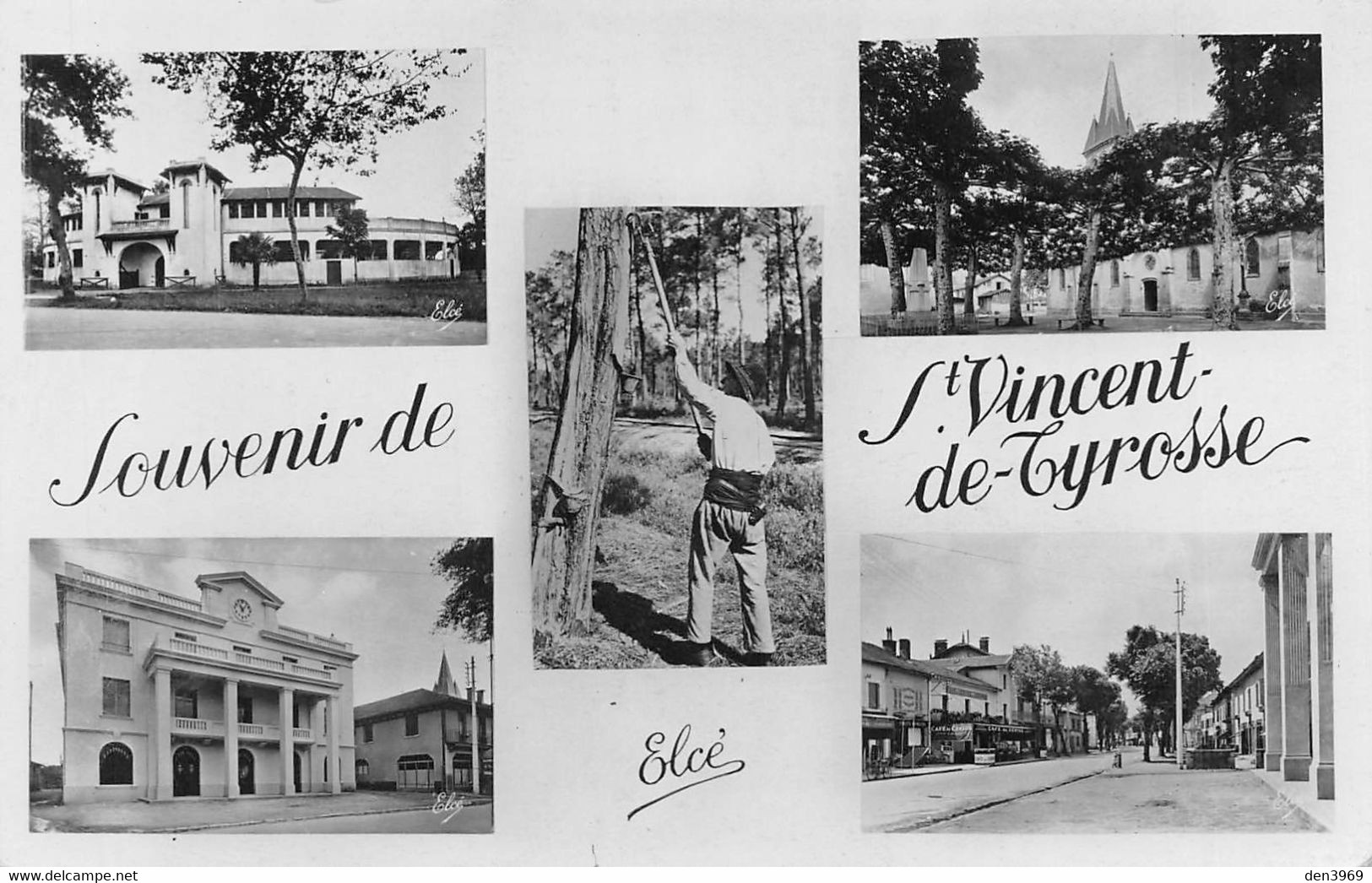 Souvenir De SAINT-VINCENT-de-TYROSSE (Landes) - Vues Multiples - Résinier - Saint Vincent De Tyrosse