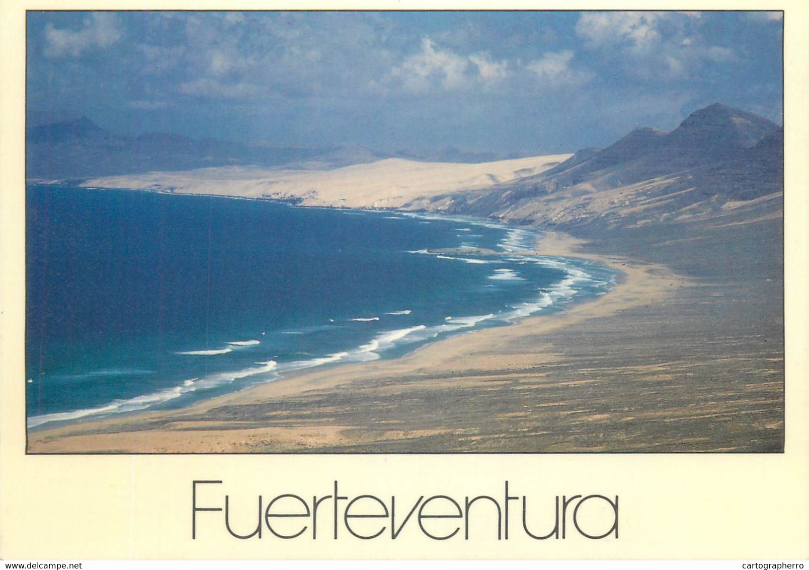 Spain Postcard Islas Canarias Las Playas Fuerteventura - Fuerteventura