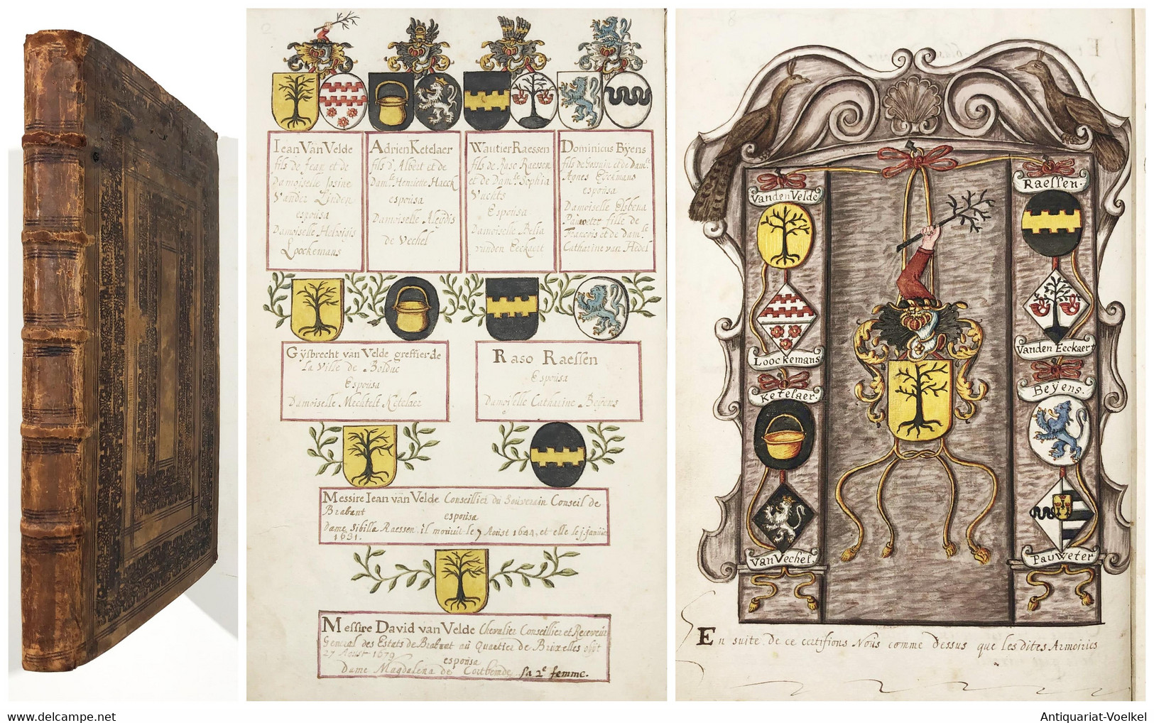 Armorial Of The Belgian Van De Velde Family - Théâtre & Scripts