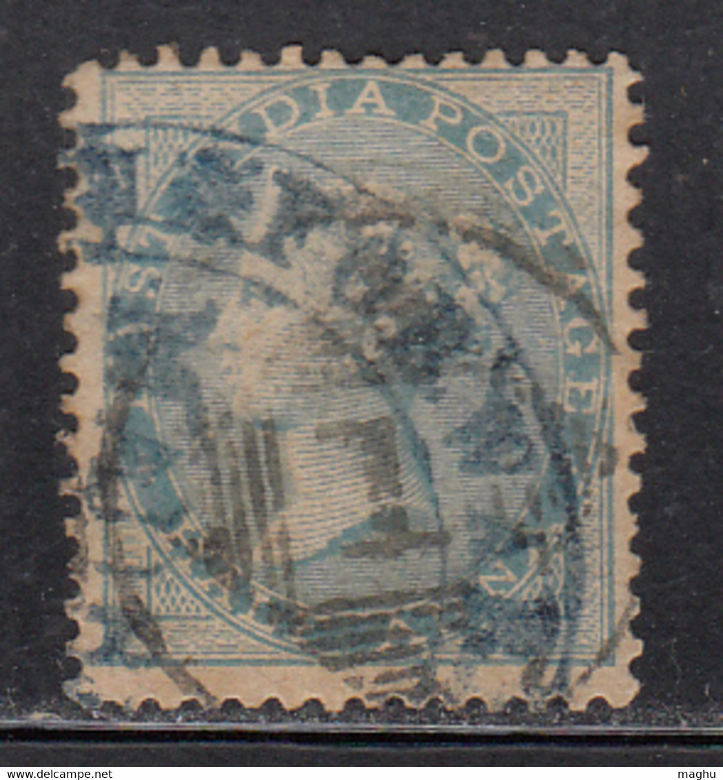 '1' Madras Distict, Madras Circle/ Cooper / Renouf Type 9a, British East India Used, Early Indian Cancellations - 1854 East India Company Administration