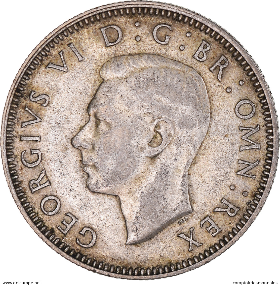 Monnaie, Grande-Bretagne, George VI, Shilling, 1942, TTB, Argent, KM:853 - I. 1 Shilling