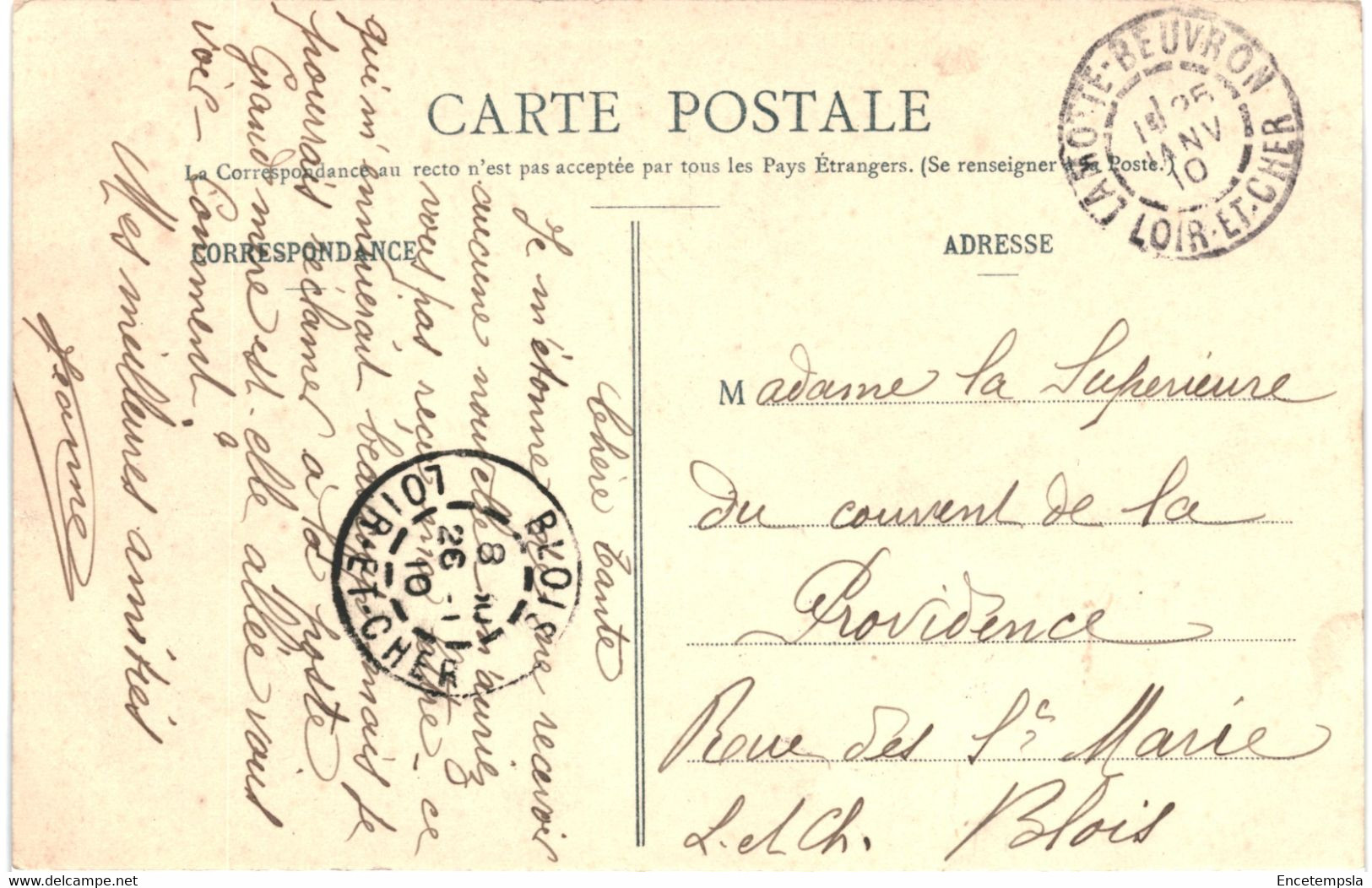 CPA Carte Postale France Lamotte-Beuvron  Sanatorium Des Pins 1910 VM59449 - Lamotte Beuvron