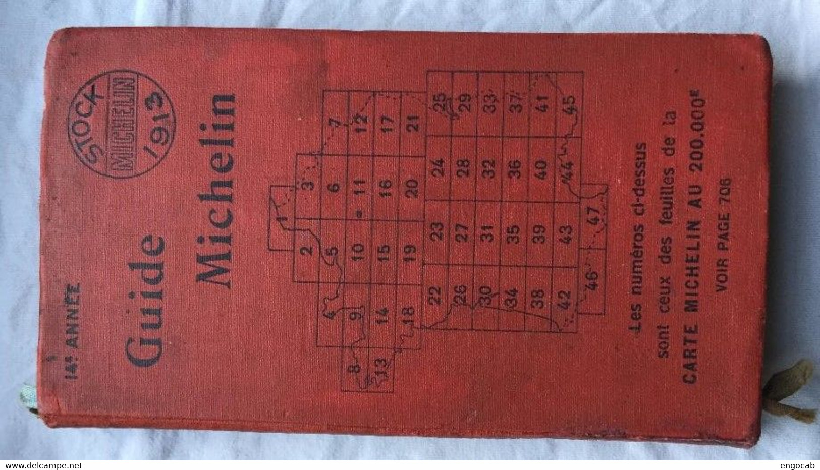 Guide Michelin 1913 A - Michelin-Führer