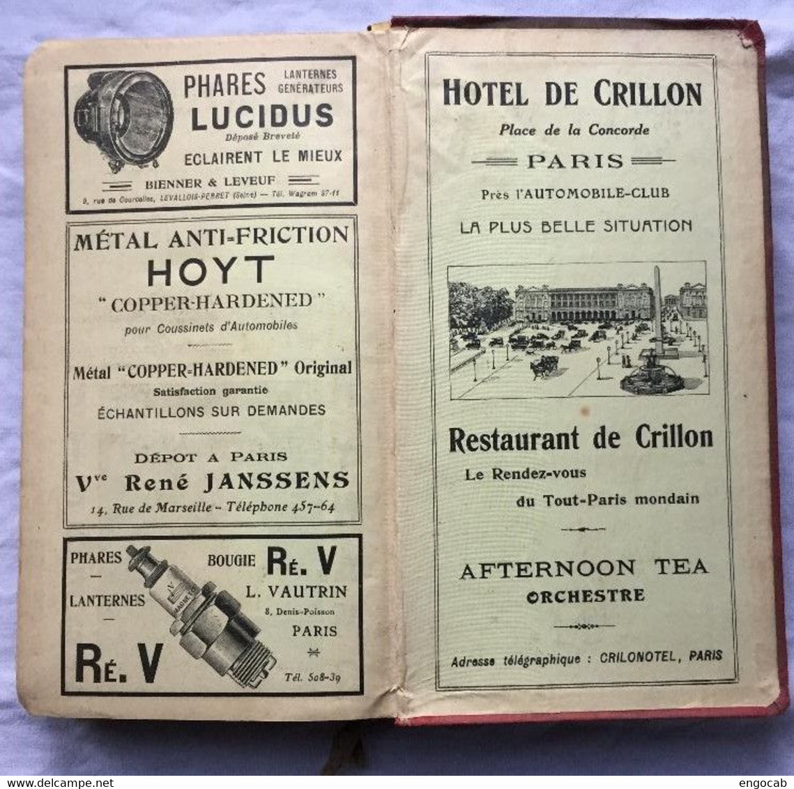 Guide Michelin 1913 A - Michelin (guides)