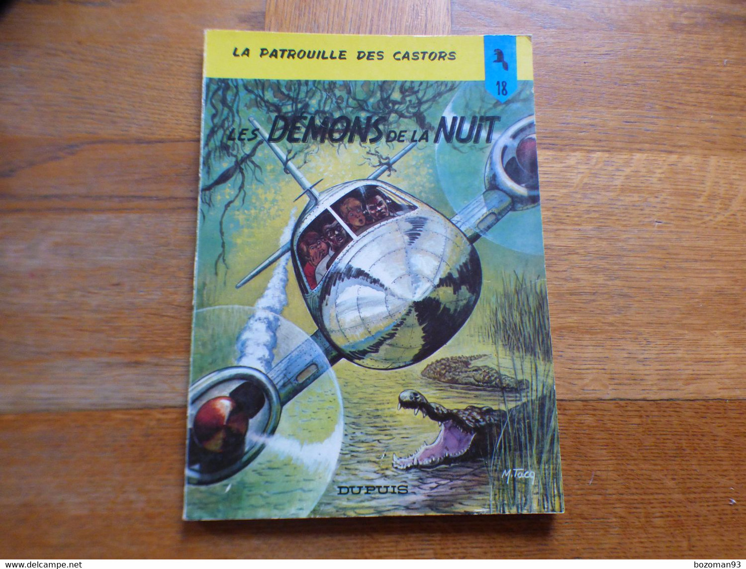 LA PATROUILLE DES CASTORS N° 18  LES DEMONS DE LA NUIT   REED  1980  TBE++++ - Buck Danny