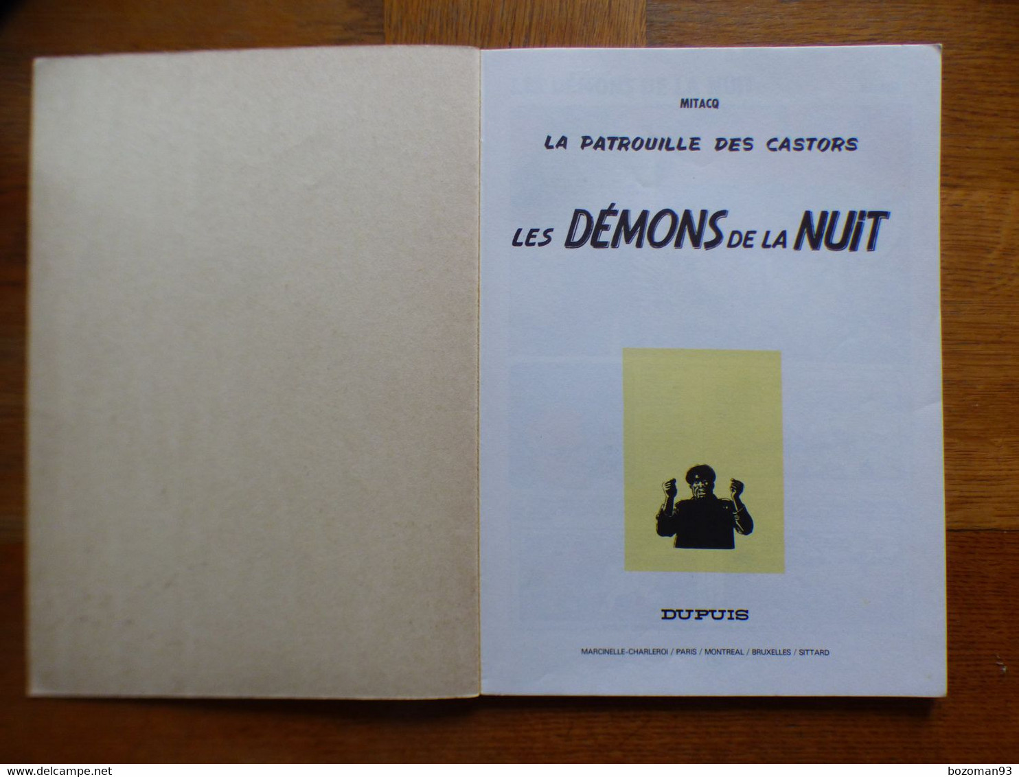LA PATROUILLE DES CASTORS N° 18  LES DEMONS DE LA NUIT   REED  1980  TBE++++ - Buck Danny