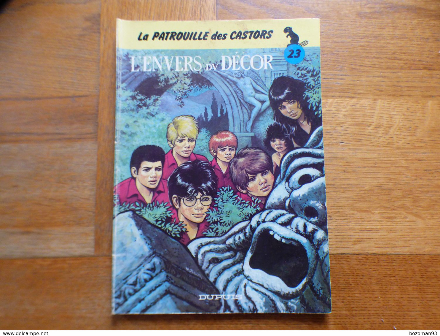 LA PATROUILLE DES CASTORS N° 23 L'ENVERS DU DECOR   E.O 1983  TBE++++ - Buck Danny