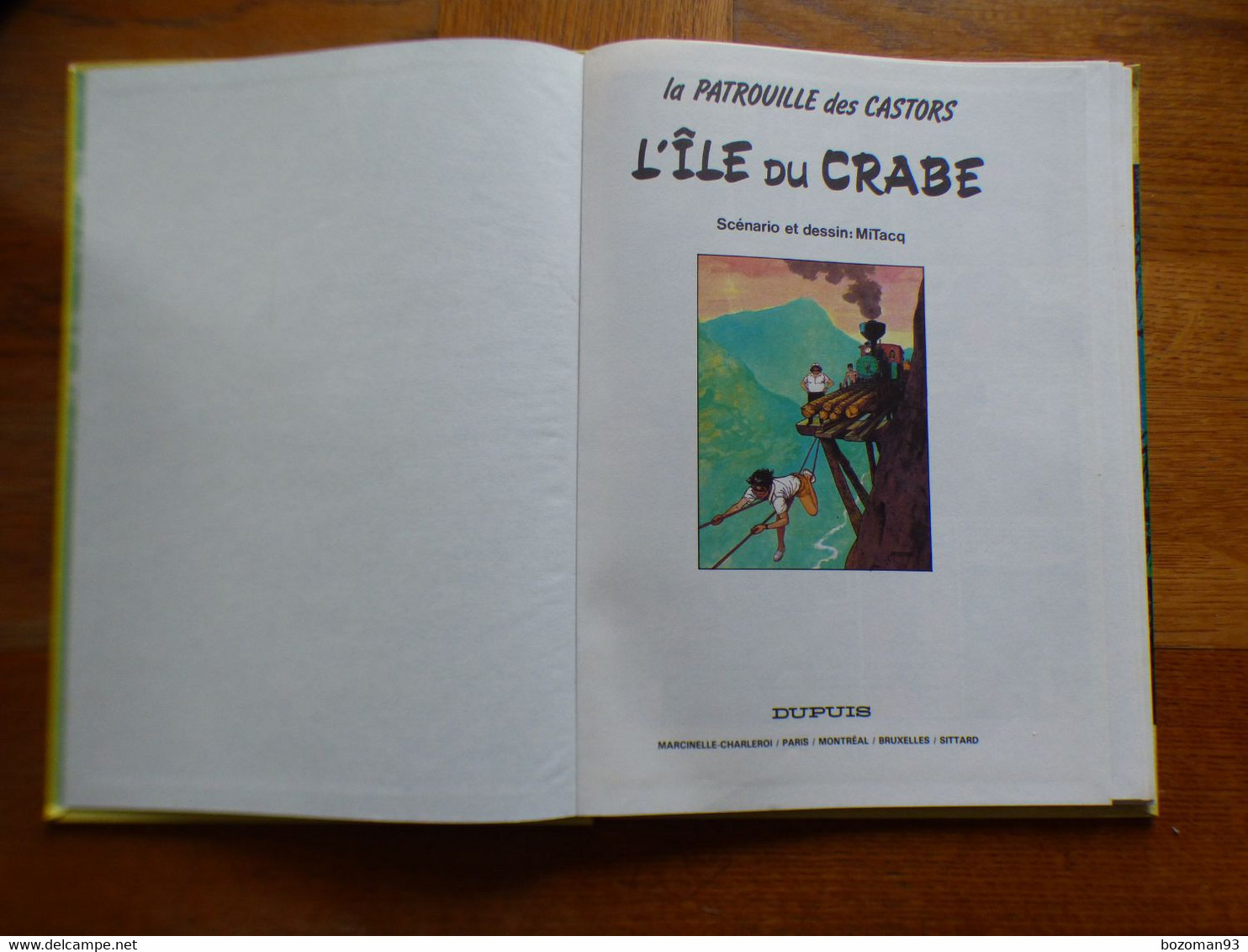 LA PATROUILLE DES CASTORS N° 26 L' ILE DU CRABE  E.O 1986  TBE++++ - Buck Danny