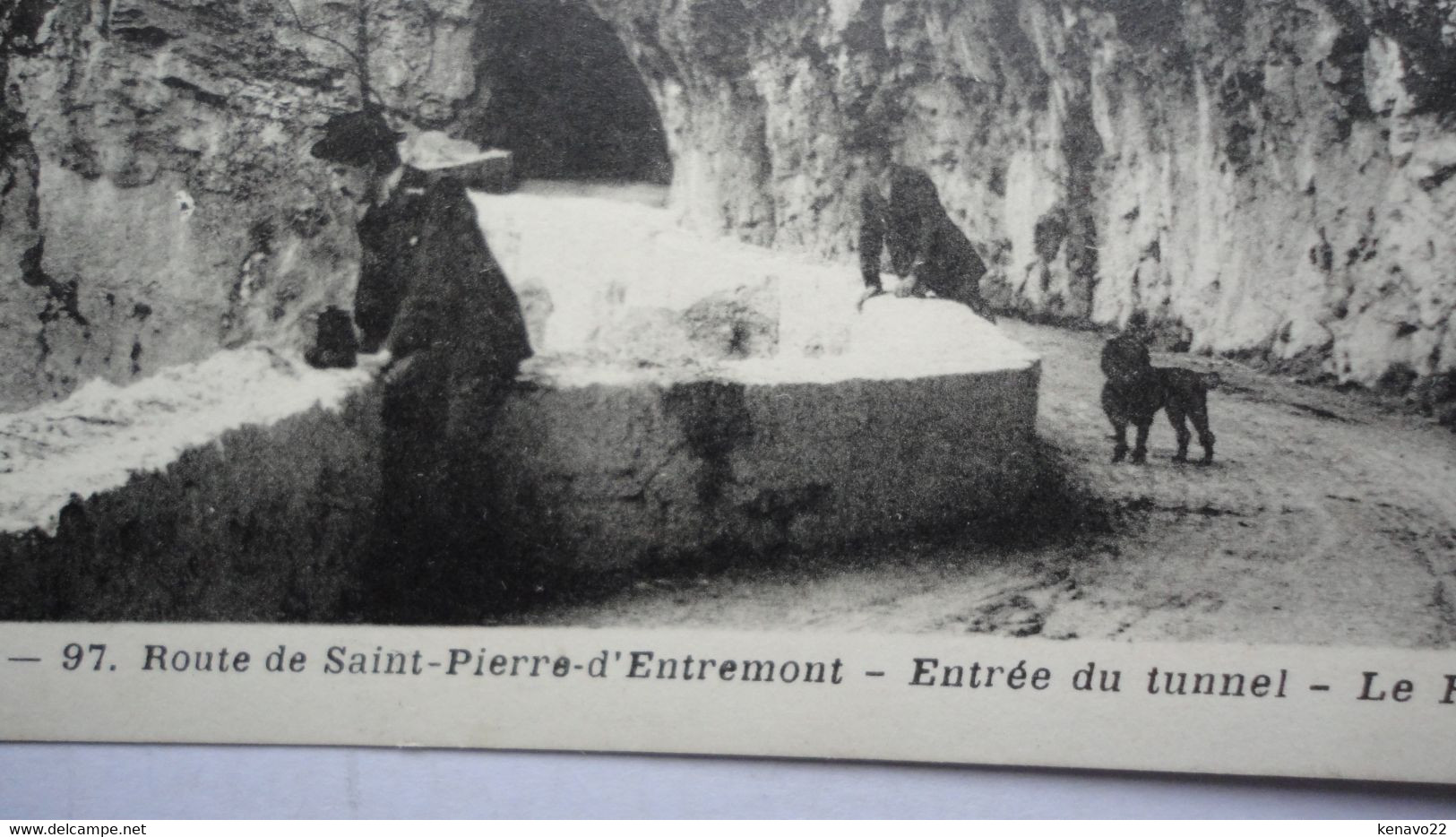 Route De Saint-pierre-d'entremont , Entrée Du Tunnel , Le Frou "" Carte Animée "" - Saint-Pierre-d'Entremont