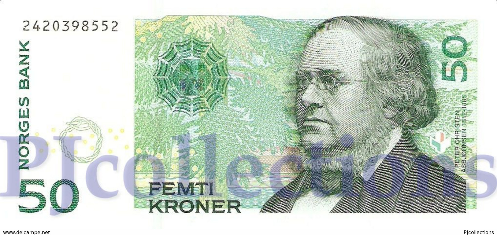 NORWAY 50 KRONER 2003 PICK 46c UNC - Norvegia