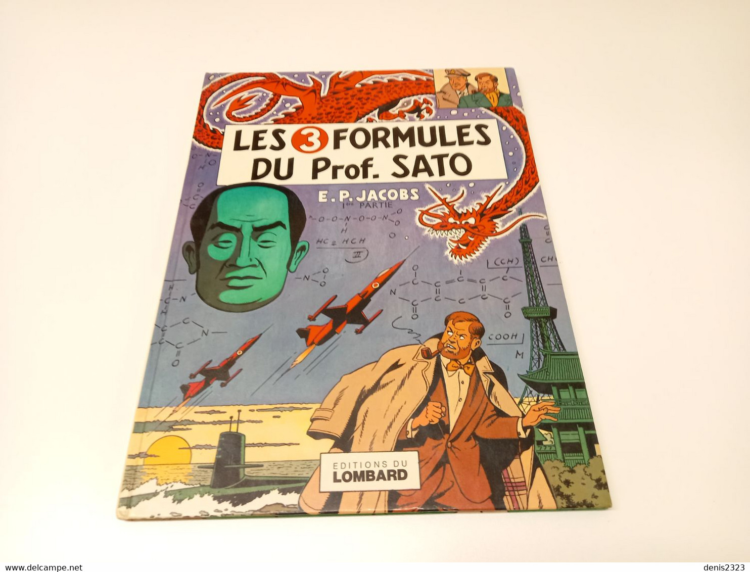 Blake Et Mortimer EO TTB T10 Les 3 Formules Du Professeur Sato - Blake Et Mortimer