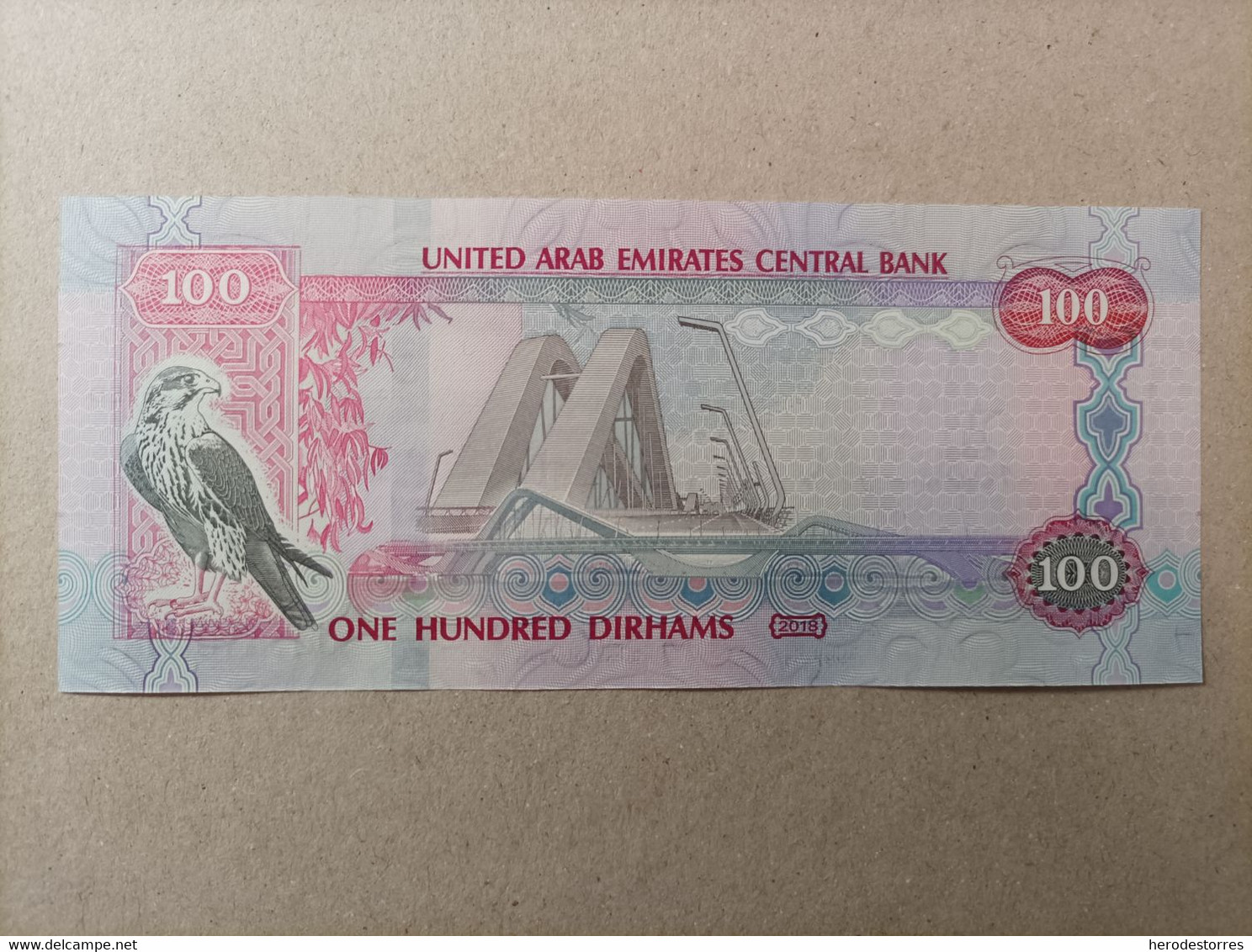 Billete De Bolivia De 50 Pesos Bolivianos, Año 2018, UNC, Sc/plancha. - Ver. Arab. Emirate