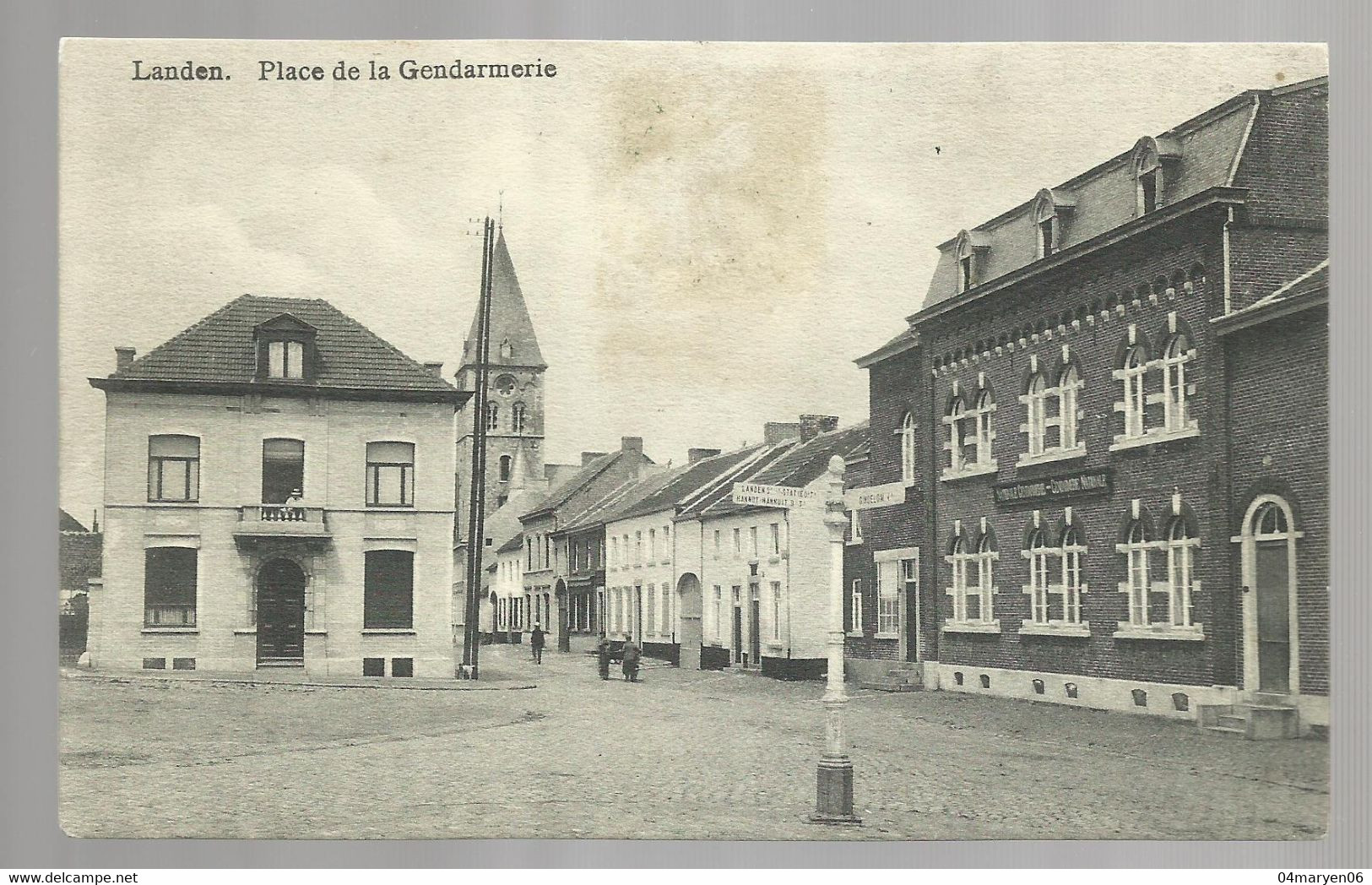 ***  LANDEN  ***  -   Place De La Gendarmerie  -  Zie / Voir Scan - Landen