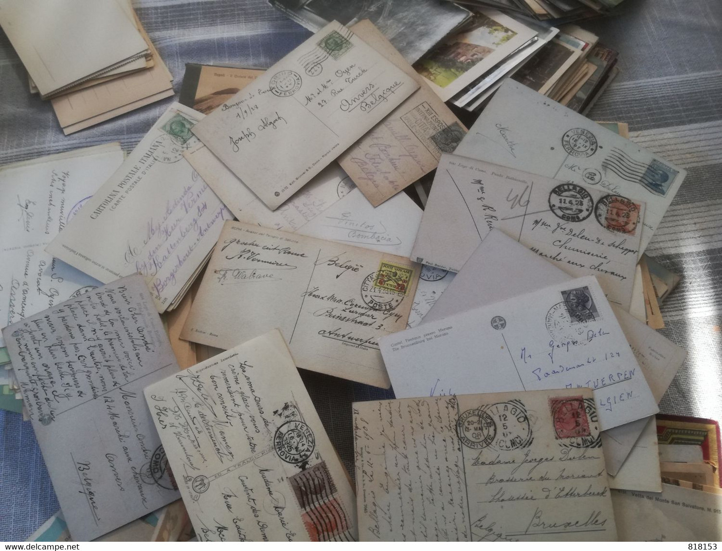 500 Old Postcards ITALY - 500 Karten Min.