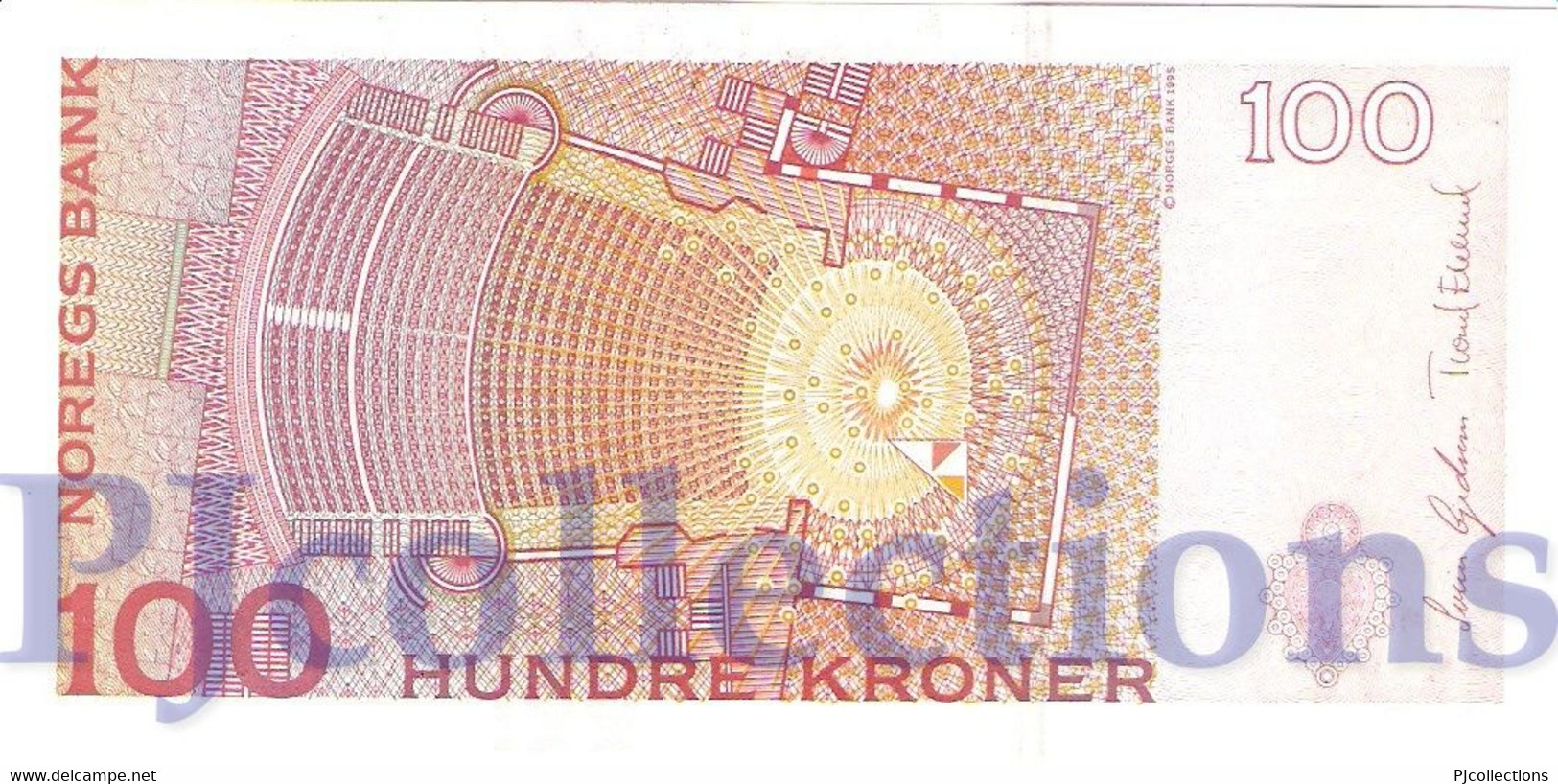 NORWAY 100 KRONER 2006 PICK 49c UNC - Norway