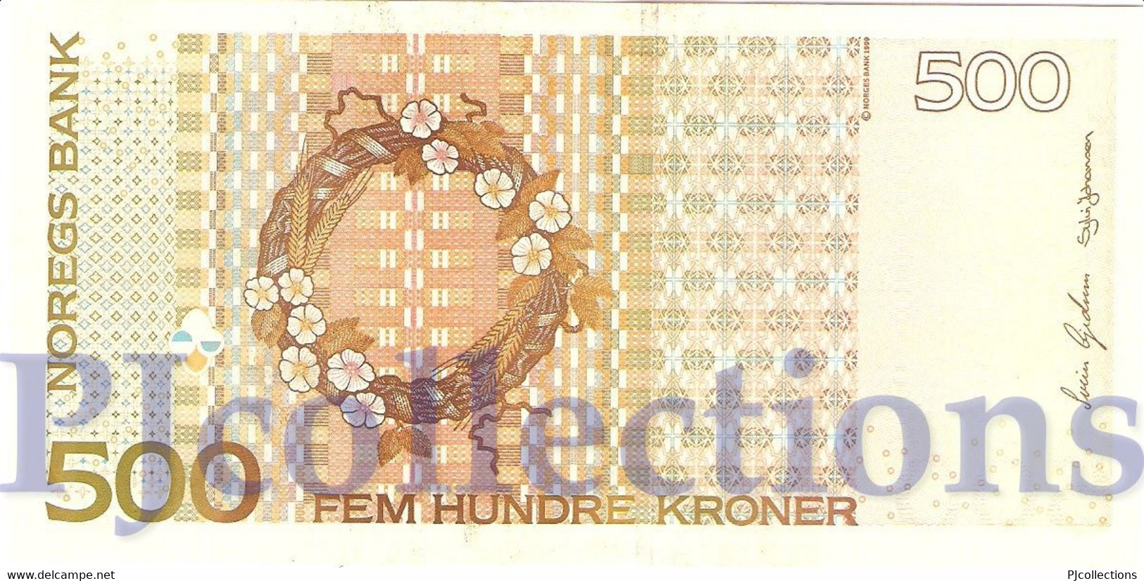 NORWAY 500 KRONER 2002 PICK 51c UNC RARE - Norway