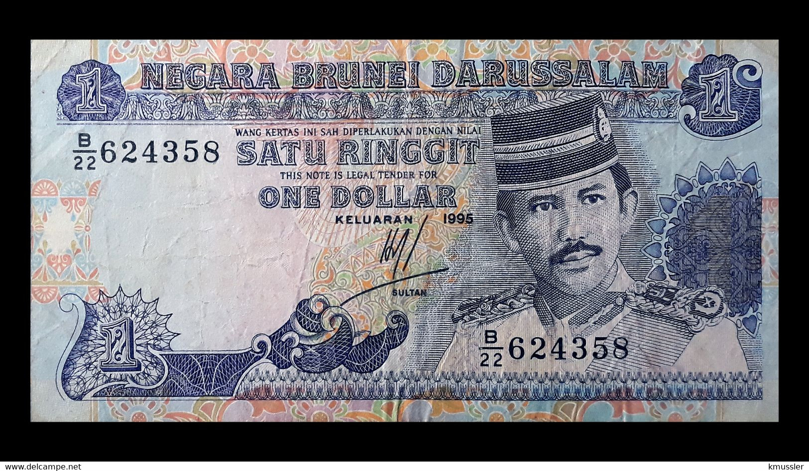 # # # Banknote Brunei 1 Ringgit 1995 # # # - Brunei