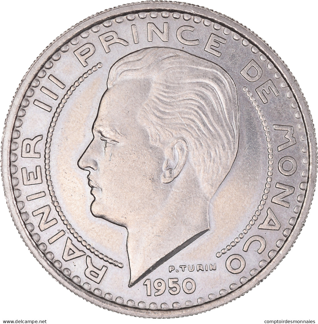 Monnaie, Monaco, Rainier III, 100 Francs, 1950, Paris, ESSAI, SPL, Cupronickel - 1949-1956 Alte Francs