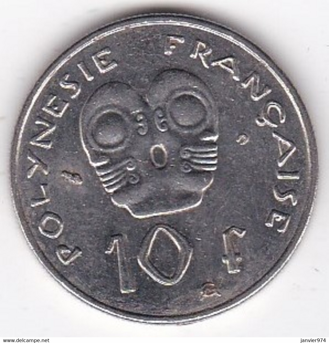 Polynésie Française. 10 Francs 2002 . En Nickel - Französisch-Polynesien