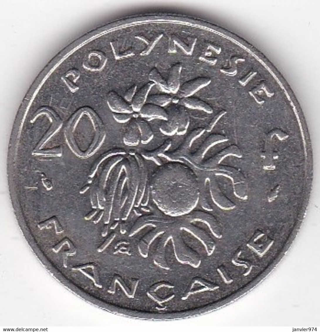 Polynésie Française. 20 Francs 1992  En Nickel - Polynésie Française