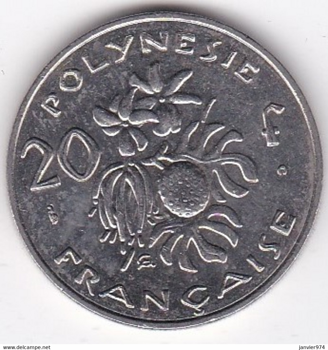 Polynésie Française. 20 Francs 2002  En Nickel - Frans-Polynesië