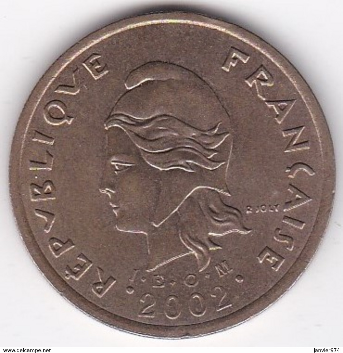 Polynésie Française . 100 Francs 2002, Cupro-nickel-aluminium - Polynésie Française