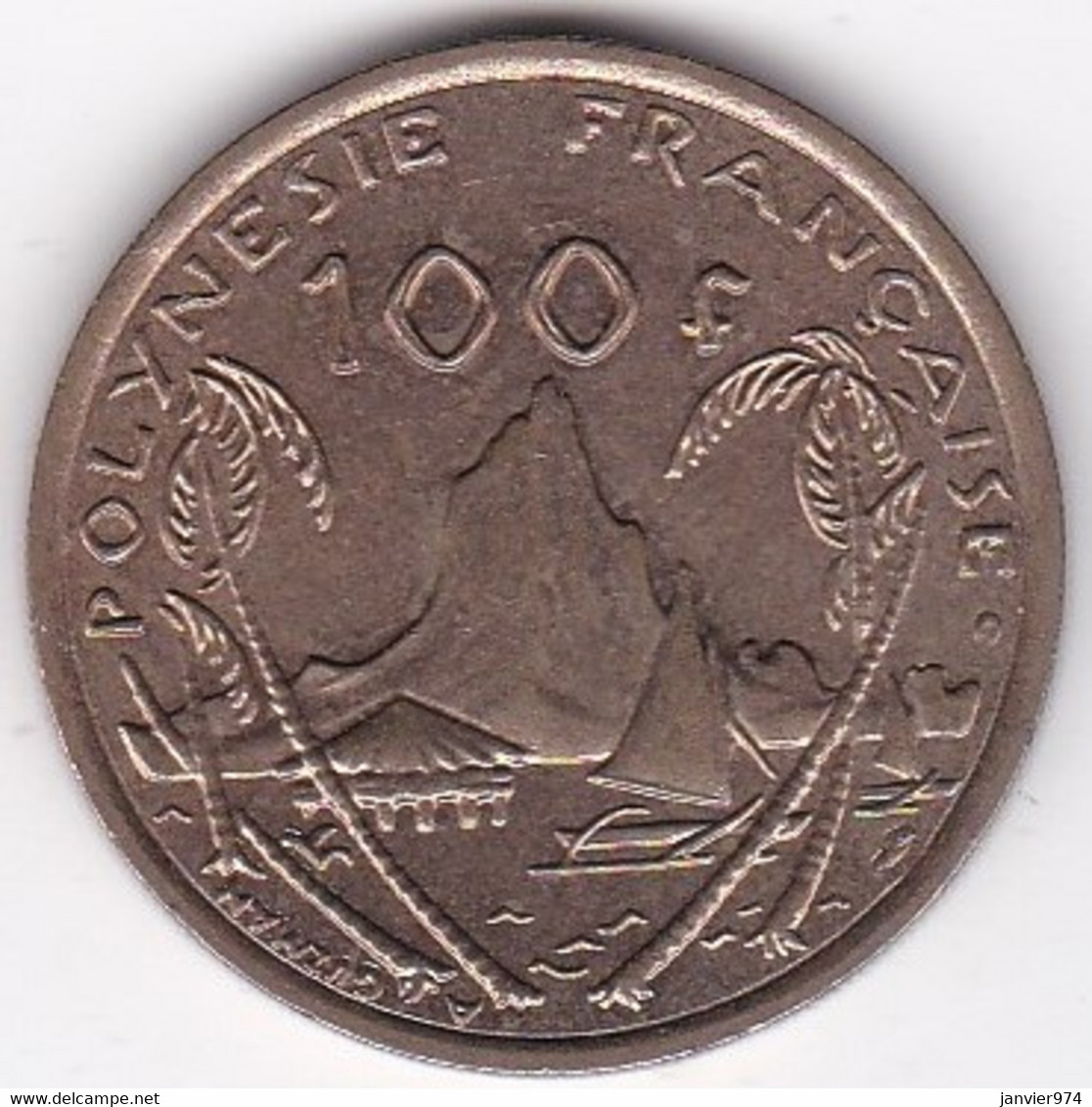 Polynésie Française . 100 Francs 2002, Cupro-nickel-aluminium - French Polynesia