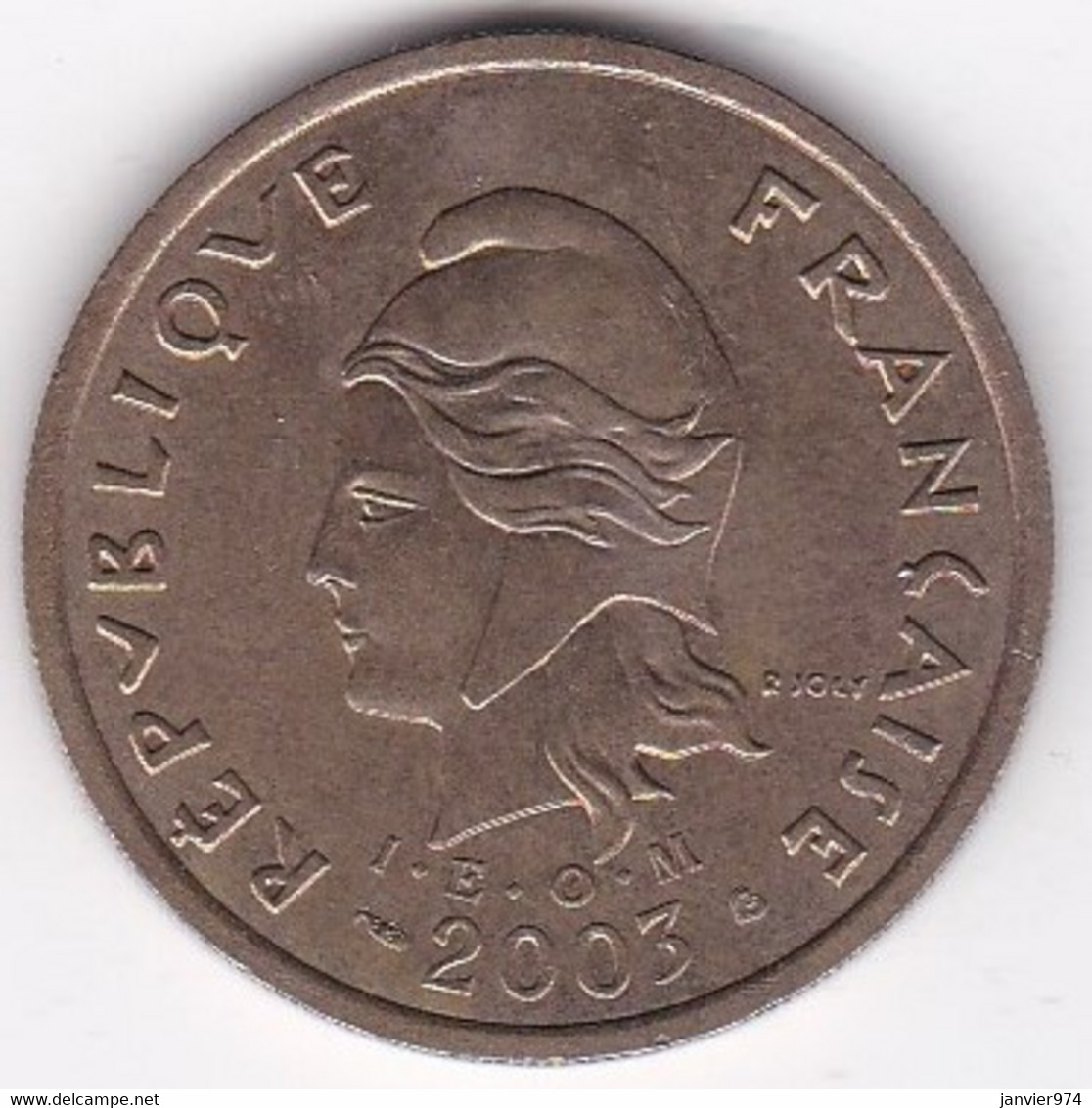 Polynésie Française . 100 Francs 2003, Cupro-nickel-aluminium - Frans-Polynesië