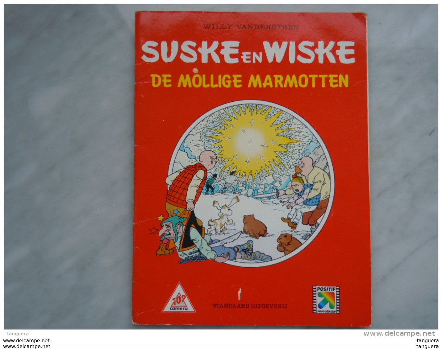 Willy Vandersteen Suske En Wiske De Mollige Marmotten 1ste Druk Heruitgave Reclame Topcamera 1999 Met Spelletjes - Suske & Wiske