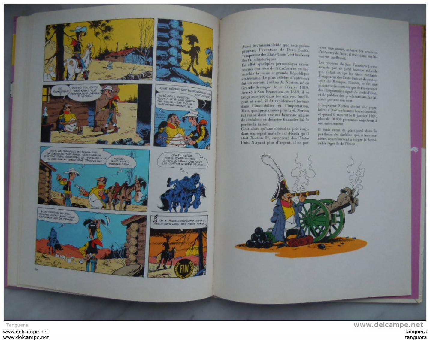 Lucky Luke L'Empéreur Smith 1er édition Dargaud Dépot Légal 2e Trim. 1976 ISBN 2-205-00906-0 Tres Bon état Hard Cover - Prime Copie